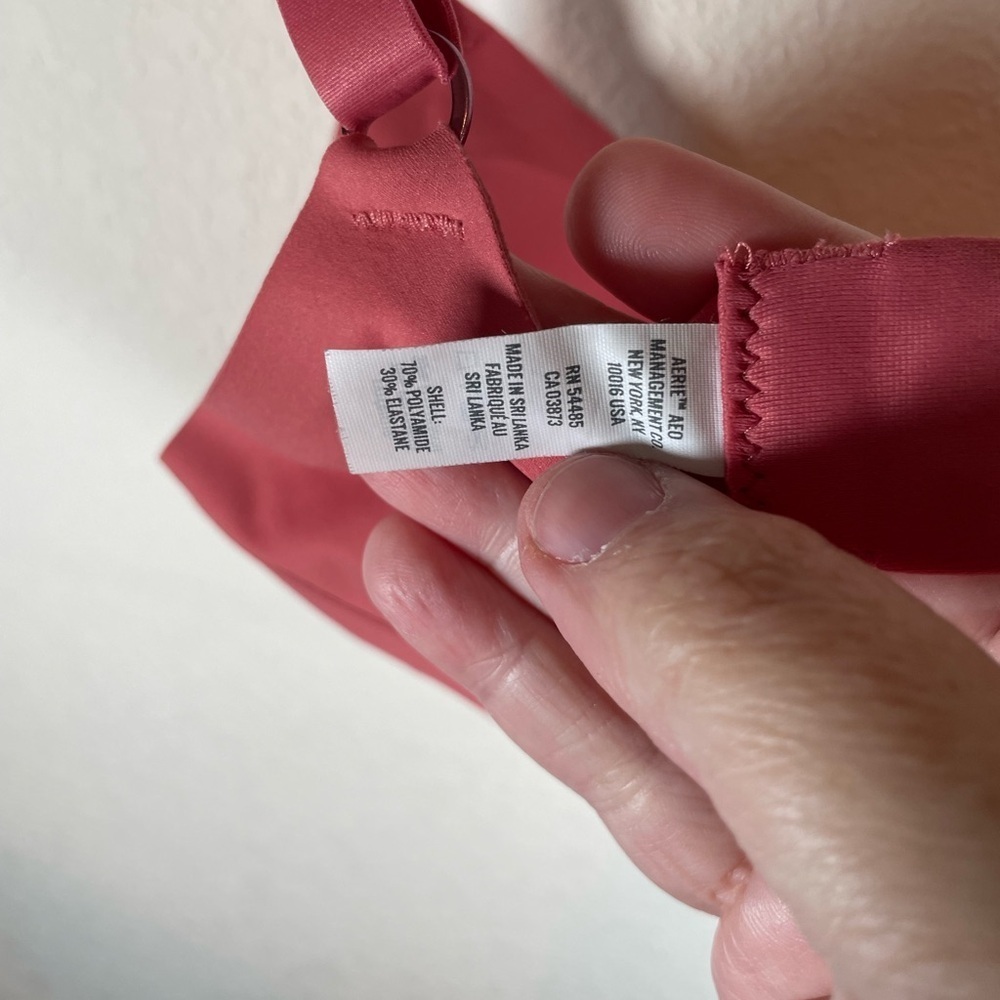 Aerie Wireless Women's Pink Bra - Picture 6 of 6